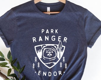 Park Ranger Endor Shirt, Park Ranger Shirt, Endor Shirt, Star Wars Shirt, Ewok Shirt, Gifts for Him, Gifts for Her, Funny Shirt