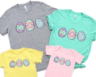 Easter Eggs Shirt, Eggs Shirt, Easter Shirt, Easter Bunny Shirt, Easter Family Shirt, Easter Kids Shirt, Easter Shirt for Girls, Easter Tee
