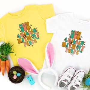 Chillin&#39; With My Peeps Shirt, Bunny Shirt, Easter Shirt, Easter Day Shirt, Easter Bunny Shirt, Retro Easter Shirt, Easter Kids Shirt