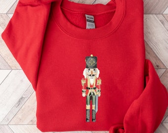 Nutcracker Sweatshirt, Christmas Sweatshirt, Christmas Nutcracker Shirt, Christmas Sweater, Christmas Shirt, Xmas Shirt, Christmas Gift