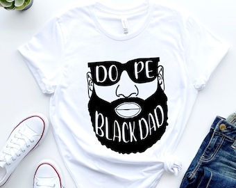 Shirt zwarte vader, shirt zwarte vader, shirt vader, shirt beste vader, shirt dope vader, shirt vaderdag, shirt papa, shirt papa, shirt papa, cadeaus voor papa