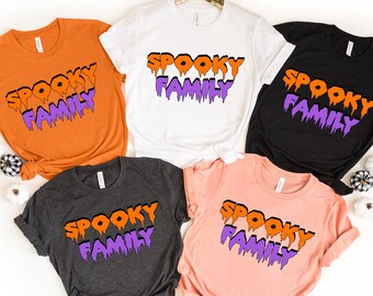 Spooky Family Shirt, Halloween Matching Shirt, Trick or Treat Shirt, Halloween Shirt, Matching Family Shirt, Halloween Tee, Spooky Shirt
