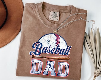 Comfort Colors® Baseball Dad Shirt, Father's Day gift, Funny Baseball Shirt for Men, Dad of Ballers, Baseball Lover Gift, Baseball Life Tee