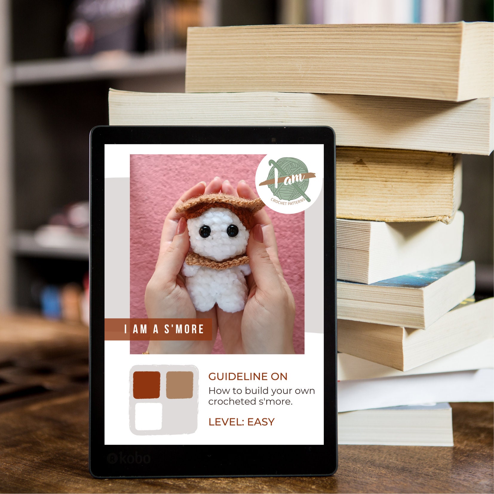 Smore Pattern S'more Crochet Pattern, S'more Amigurumi Pattern, S'more Crochet, S ...