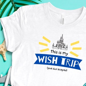 Castle Wish Trip Youth Shirt, Castle Dream Trip Kids Shirt, Make a Wish Trip Shirt, Dream Factory Trip Shirt, Family Vacation Shirts
