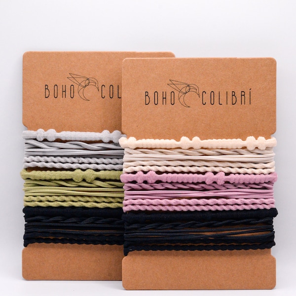 personalized hair tie bracelet