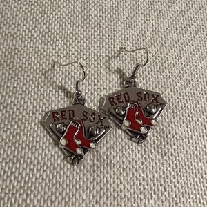 Red sox shop earrings