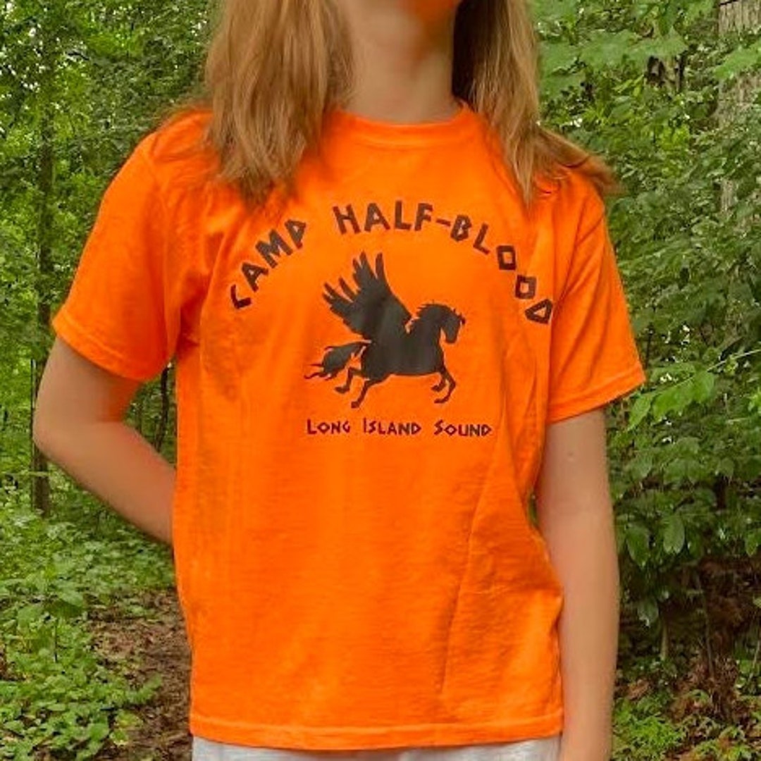 Camp Half Blood Shirts With Cabin Logo / Percy Jackson / 