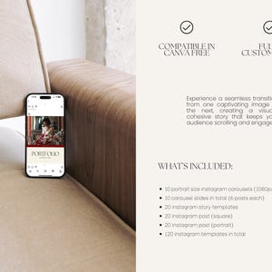 CANVA Modern Instagram Bundle Pack Small Business, IG Post Carousel ...