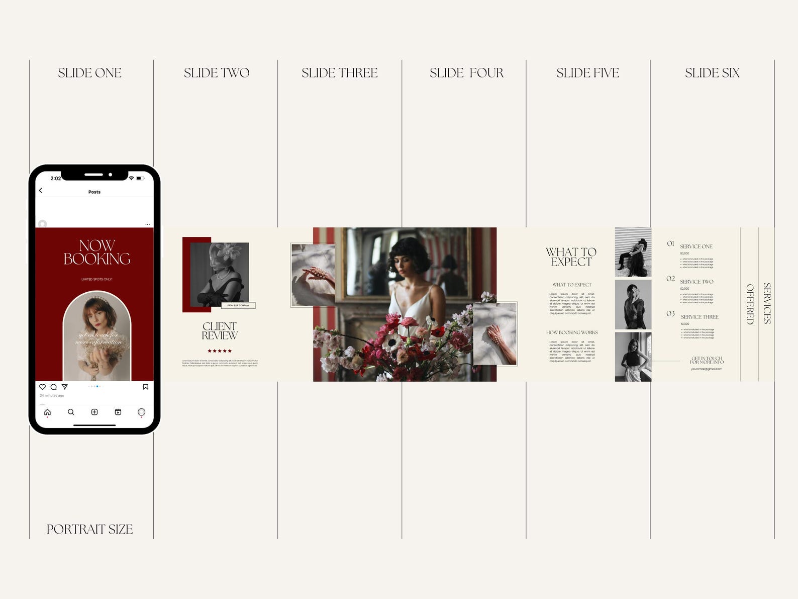 CANVA Modern Instagram Bundle Pack Small Business, IG Post Carousel ...
