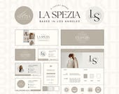 Canva Branding Kit Template, Minimalist Branding, Editable Logo, Business Card, Email Signature, Thank You Card, Facebook Youtube Cover