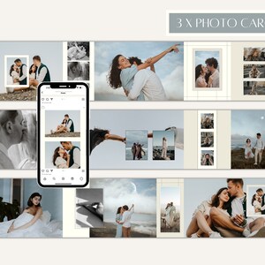 CANVA Modern Instagram Bundle Pack for Photographer, IG Post Carousel ...