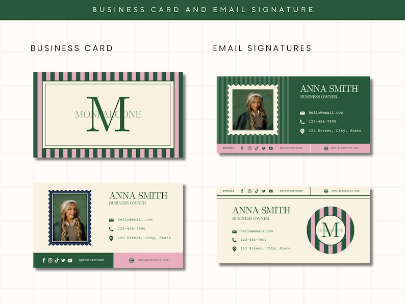 Canva Branding Kit Template, Modern Branding, Editable Logo, Business ...