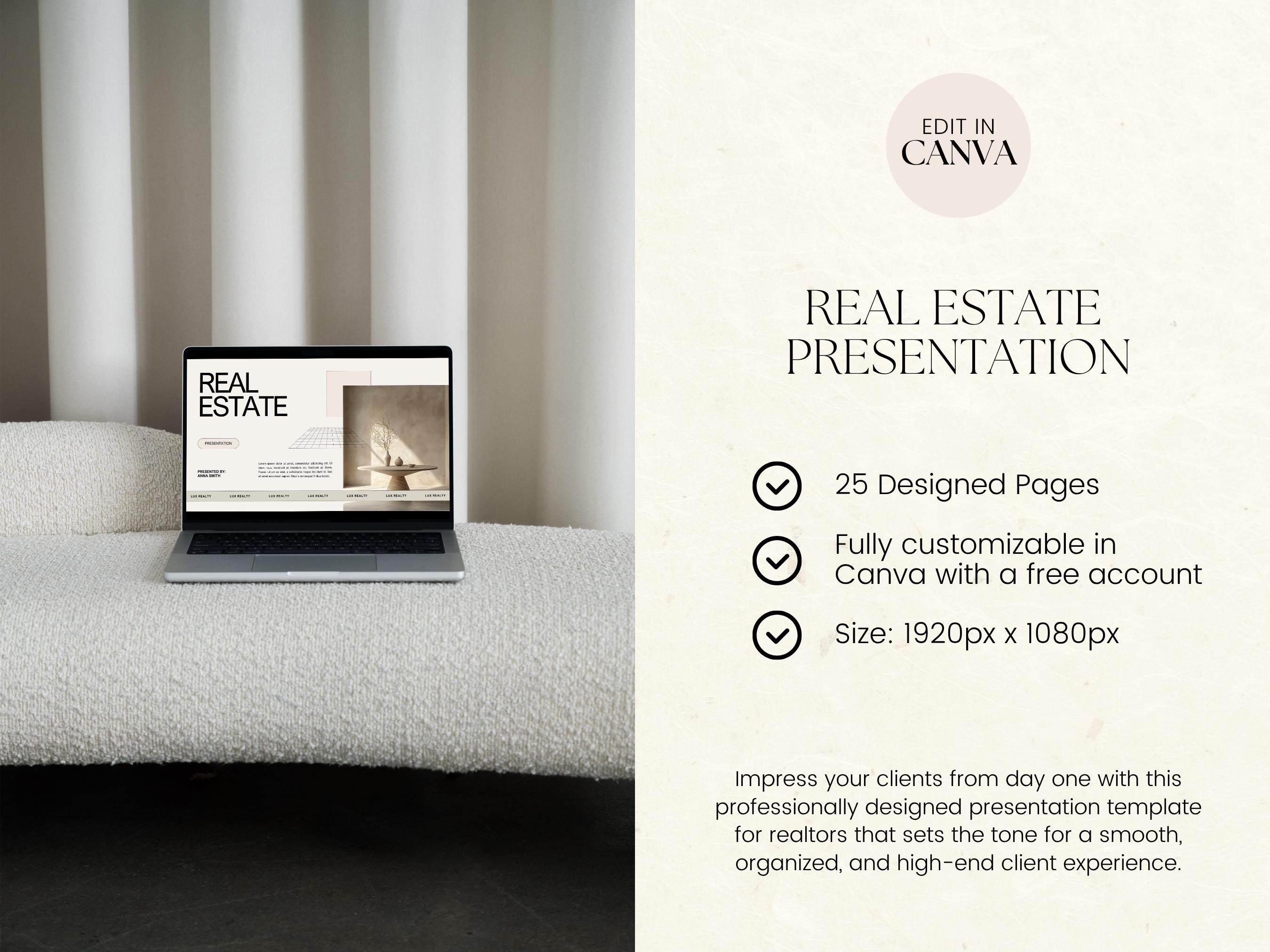 Real Estate Buyer Guide Template, Home Buyer Consultation Presentation ...