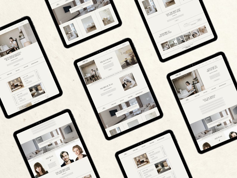 Wix Website Template for Real Estate Agents, Realtor Marketing Website ...