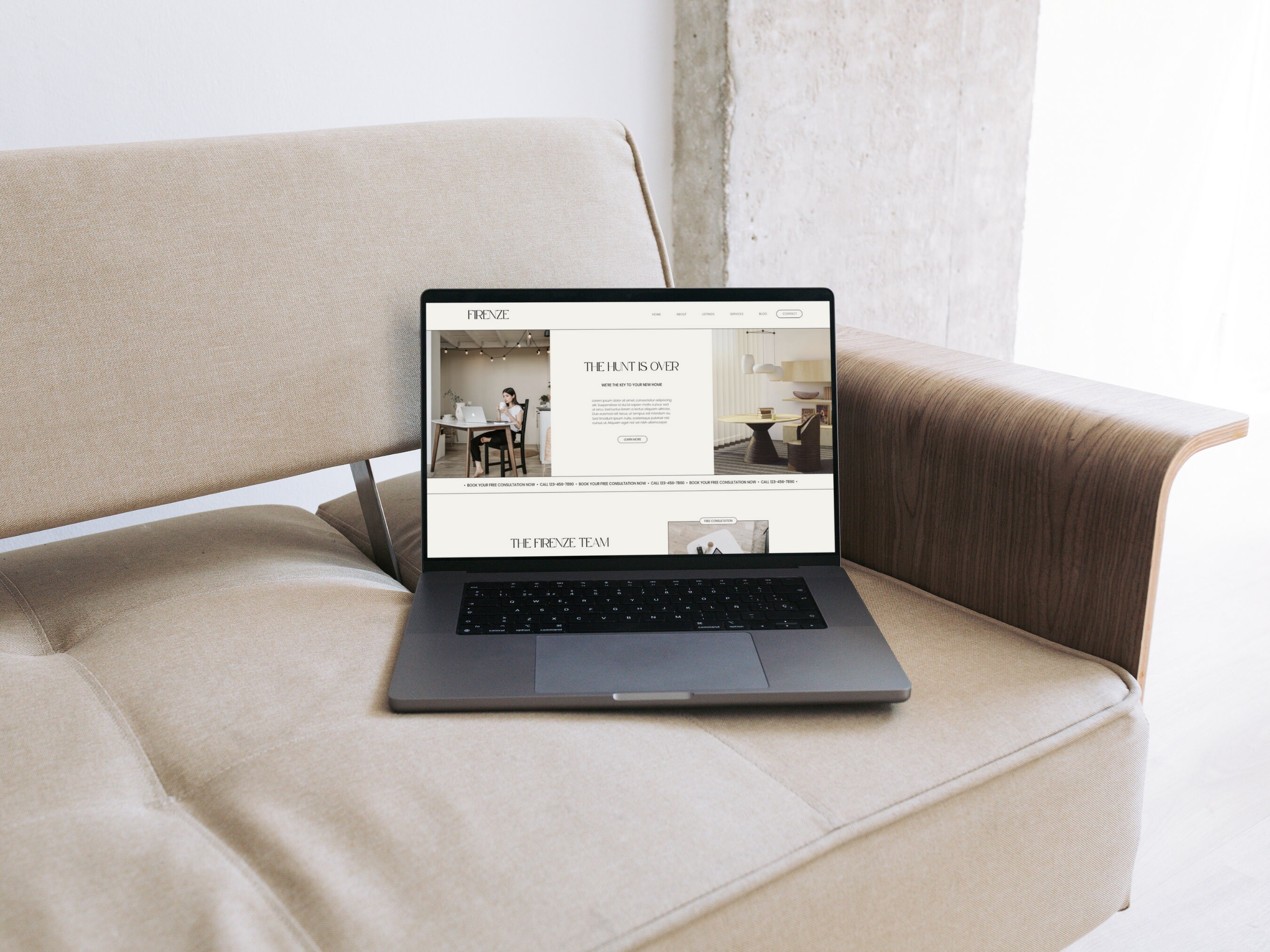 Wix Website Template for Real Estate Agents, Realtor Marketing Website ...