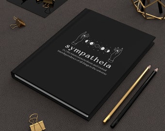 SYMPATHEIA Hardcover dagboek | Marcus Aurelius | Stoïcijnse ethiek | Meditaties | Notitieboek Filosofie