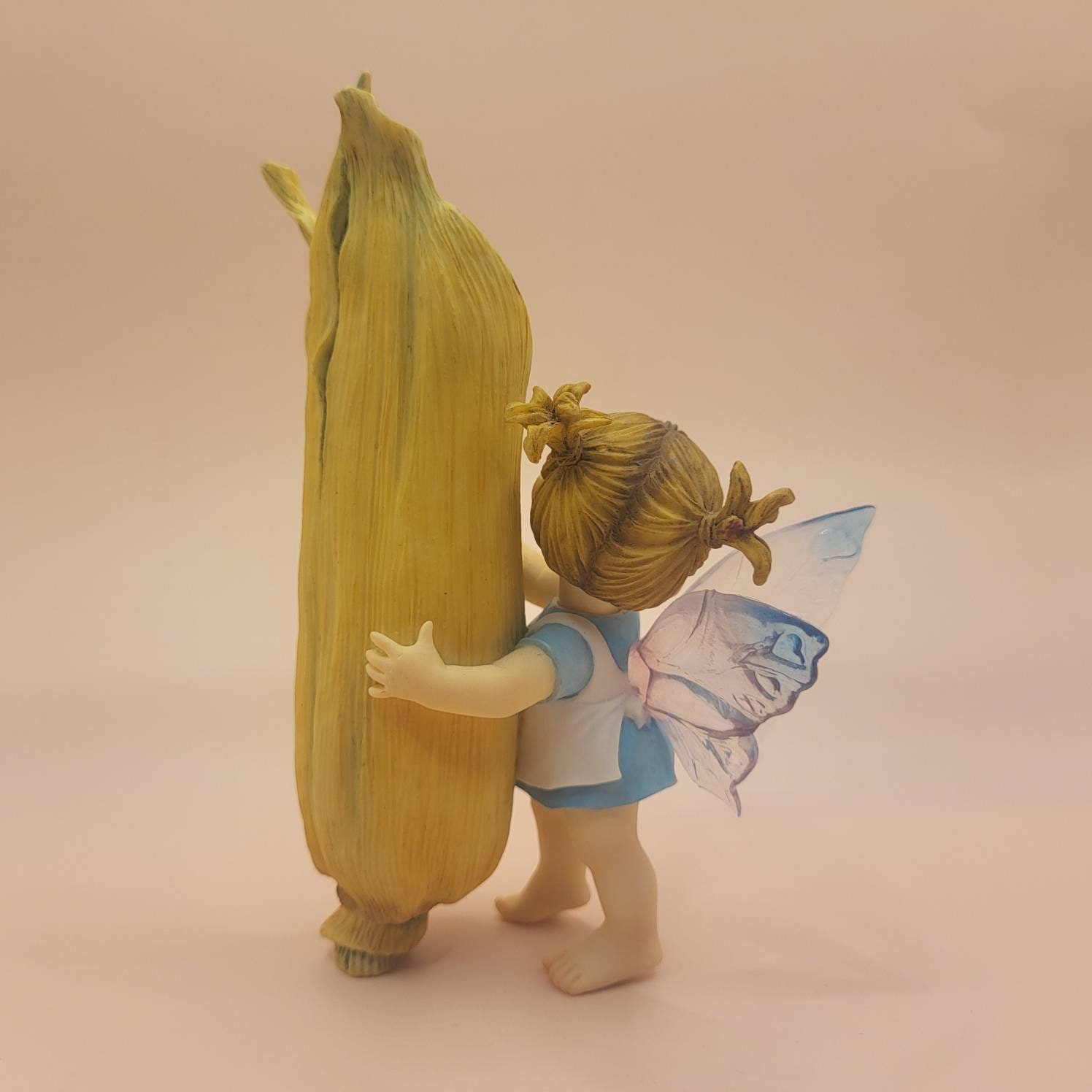 Vintage Enesco Little Kitchen Fairies - Corn Cob Fairie Figurine ...