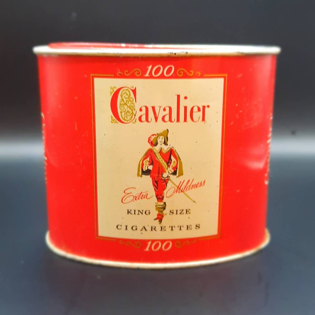 Cavalier Tobacco Tin