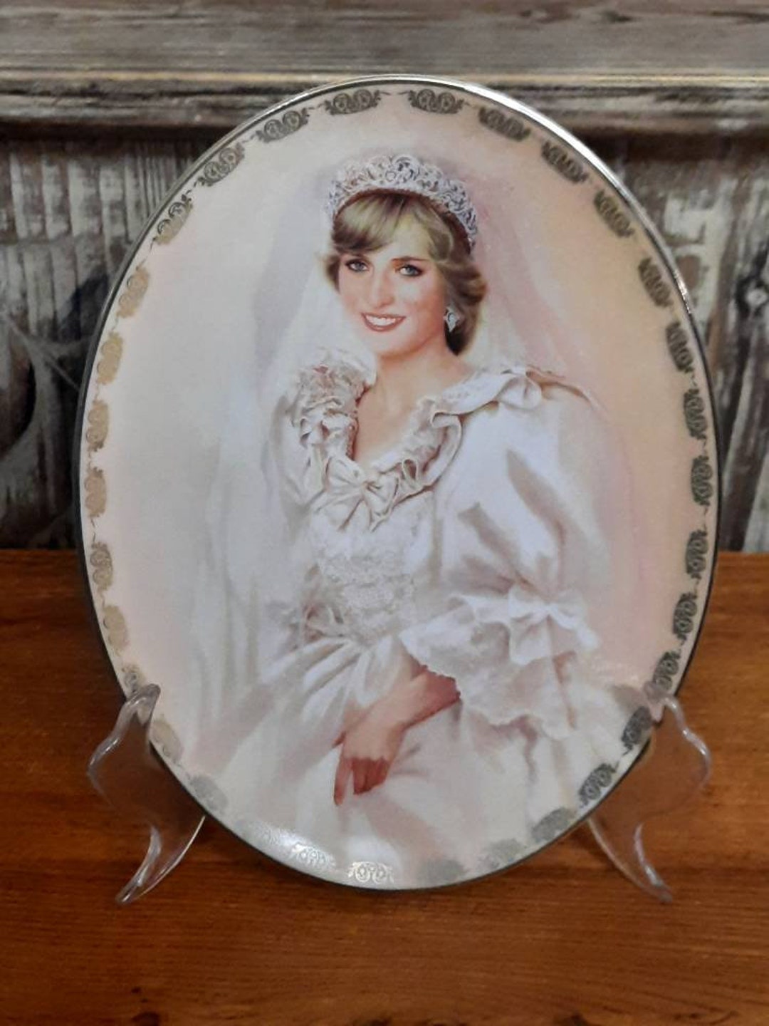 Vintage Diana Queen of Our Hearts Collectible Plate: the People's