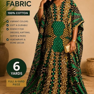 Emerald Green African Dress - Etsy