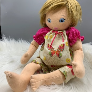 Itty Bitty Baby Romper for 6x10 Planet Applique Doll