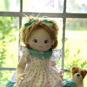 2-in-1: Material Kit & Pattern for Doll Juno / Doll Making Instructions and  Kit 