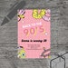 90's Theme Birthday Invitation, Dress up in Color, Pop Punk Decades ...