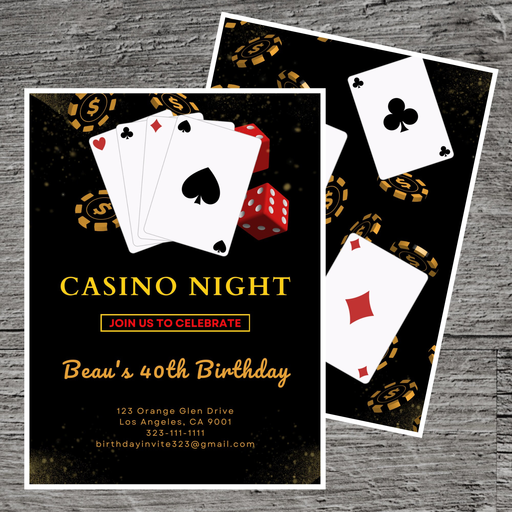 casino-night-theme-birthday-party-invitation-poker-cards-vegas-gamble-blackjack-slots-invite-printable-custom-celebrate-gathering-fun-event-etsy