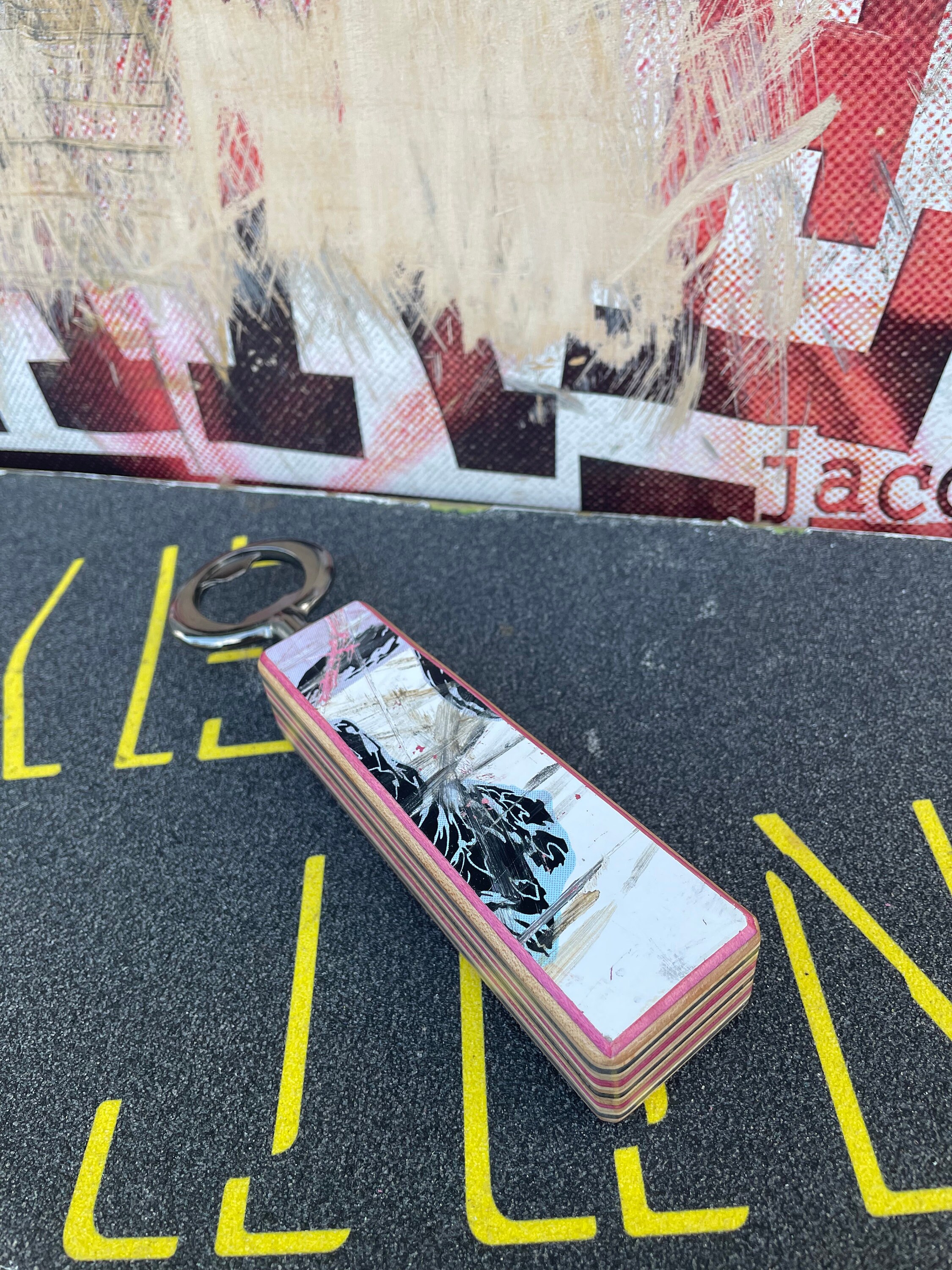 Recycled Skateboard Bottle Opener Etsy