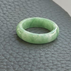 6mm Korean Jade Band Ring | A Classic Style Frequently Appearing in K-Dramas