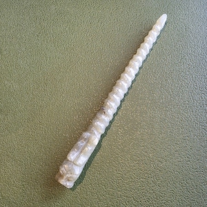 12 cm Natural Jade Hair Stick | Vintage Collectible | Delicate Korean Hairpin