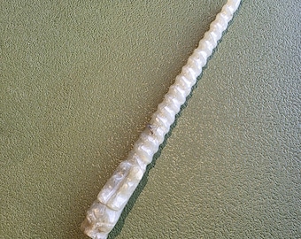 12 cm Natural Jade Hair Stick | Vintage Collectible | Delicate Korean Hairpin