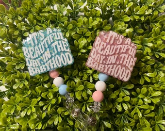 Beautiful Day in the Babyhood Badge Reel|NICU Badge Reel|Postpartum Badge Reel|Mother Baby Badge Reel|Nurse Badge Reel|Cute Badge Reel|