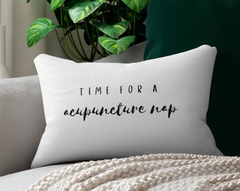 Acupunctuur Nap Accent Gooien Kussen Acupunctuur Decor Acupunctuur Kunst Acupuncturist Acupunctuur Cadeau Chinese Geneeskunde TCM Behandelkamer