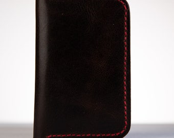 Leather Vertical Wallet