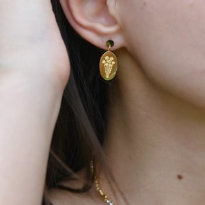 Birth Flower Earrings, Birth Month Flower Earrings, Gold Stud Earrings, Month Earring Collection- Flower Earrings for Every Occasion