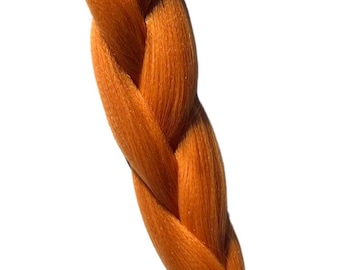 Rustic - Orange Braiding Hair