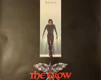 Poster del film IL CORVO del 1994 con Brandon Lee