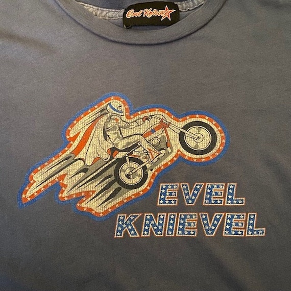 evel knievel t shirt vintage