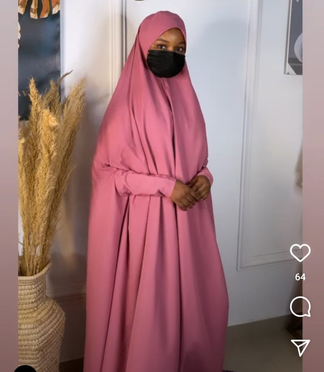 Long hijab for best sale prayer