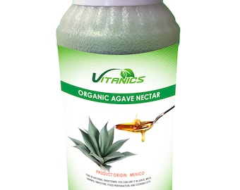 Jarabe de Agave Oscuro Orgánico Crudo (Blue Webber)