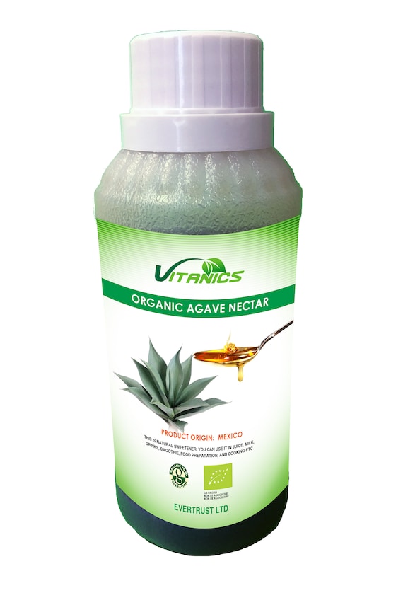 Raw Organic Dark Agave Syrup (blue Webber) - Etsy