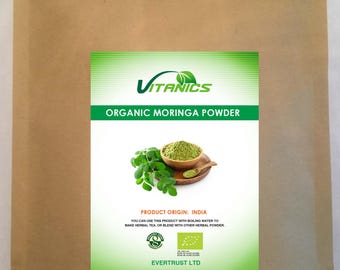 Organic Certified Moringa Leaf Powder