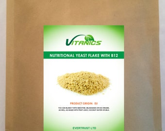 Premium Nutritional Yeast Flakes with B12