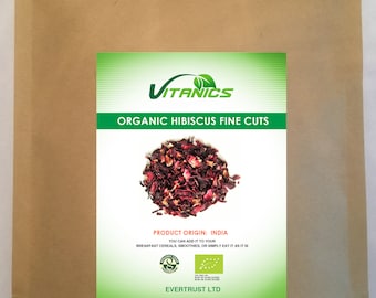 Organic Hibiscus Fine Cuts