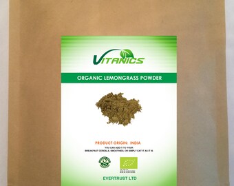 Organic Lemongrass Powder