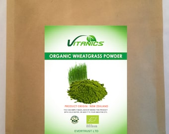 Organic Wheatgrass Powder (New Zealand)