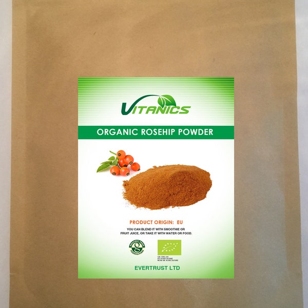 Organic Rosehip Powder (EU Origin)