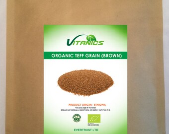 Grains de teff biologiques